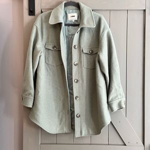 J.Ing Shacket in the color Sage size Medium ( oversized )
